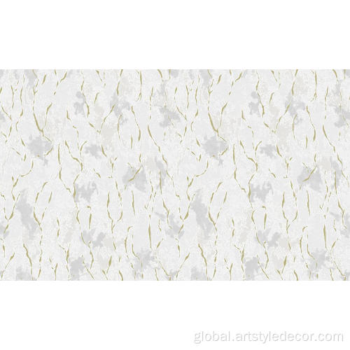 Pvc White Home Decor Wallpaper wall top pvc wallpaper Supplier